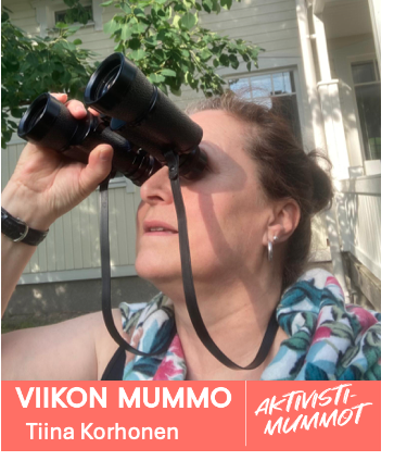Viikon mummo 8: Tiina Korhonen