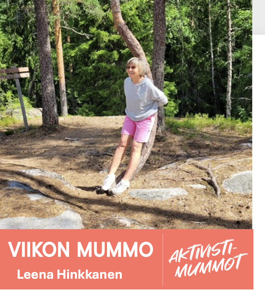 Viikon mummo 9: Leena Hinkkanen
