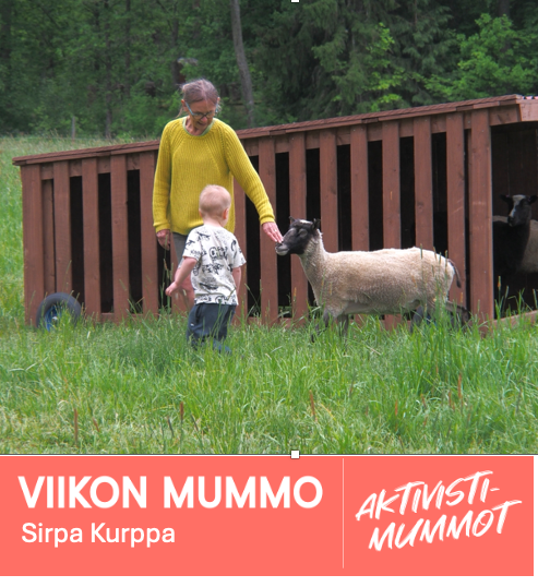 Viikon mummo 16: Sirpa Kurppa
