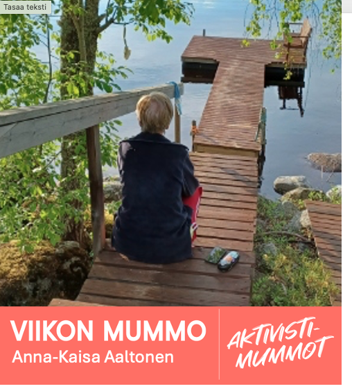 Viikon mummo 19: Anna-Kaisa Aaltonen