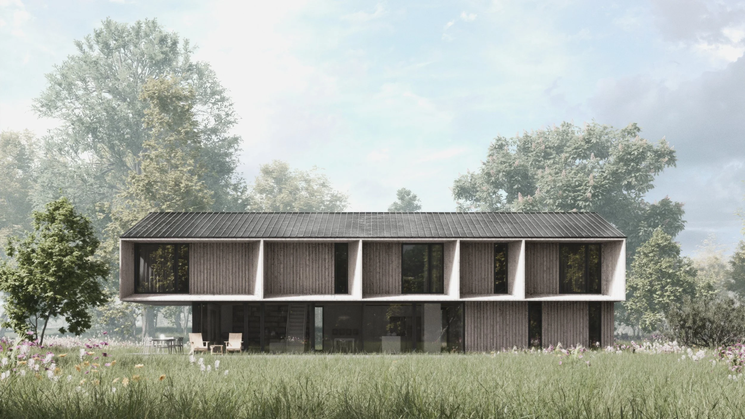Residence Senneville PassivHaus &emsp;&emsp;<i> Sennevile, QC</i>