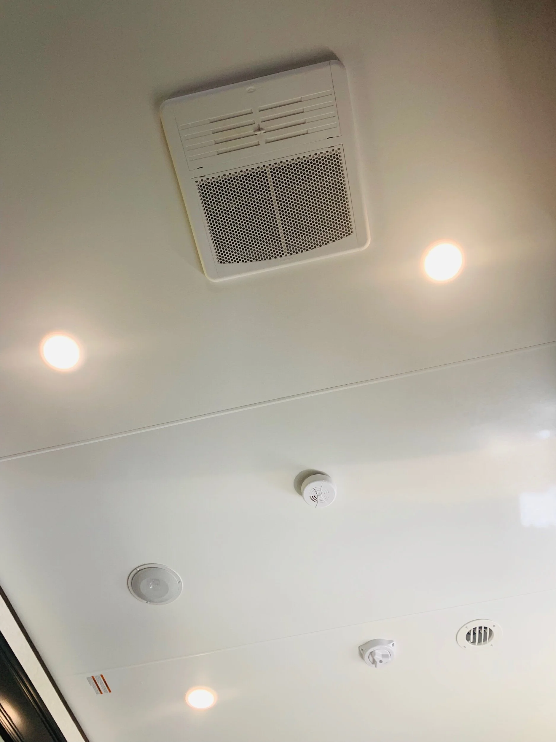 Testing overhead Lighting