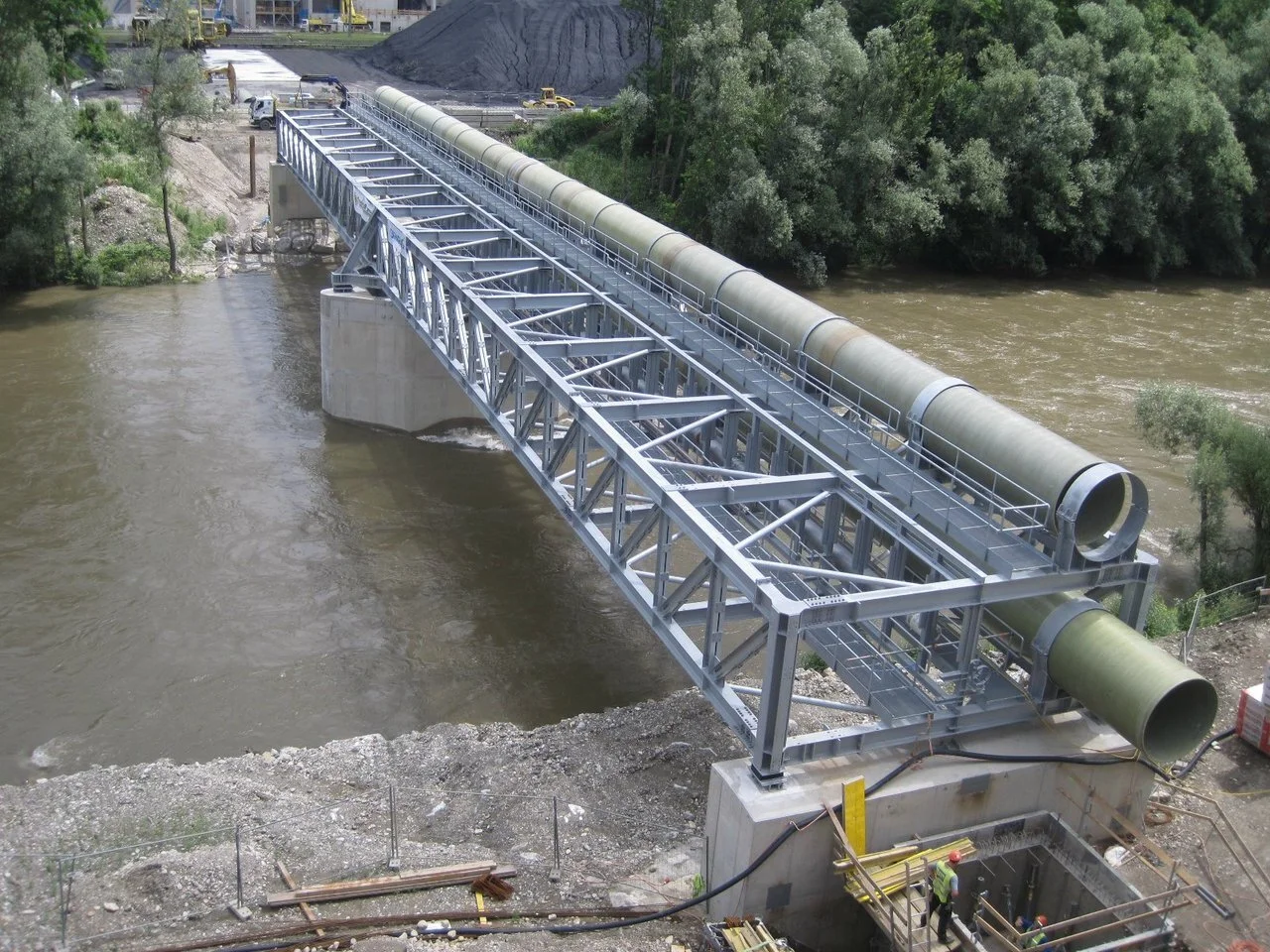 Pipeline Bridge Mellach