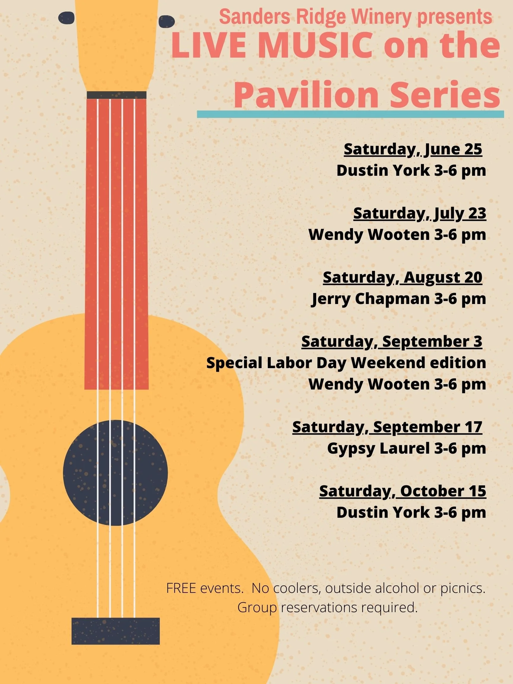 Live Music on the Pavilion Series