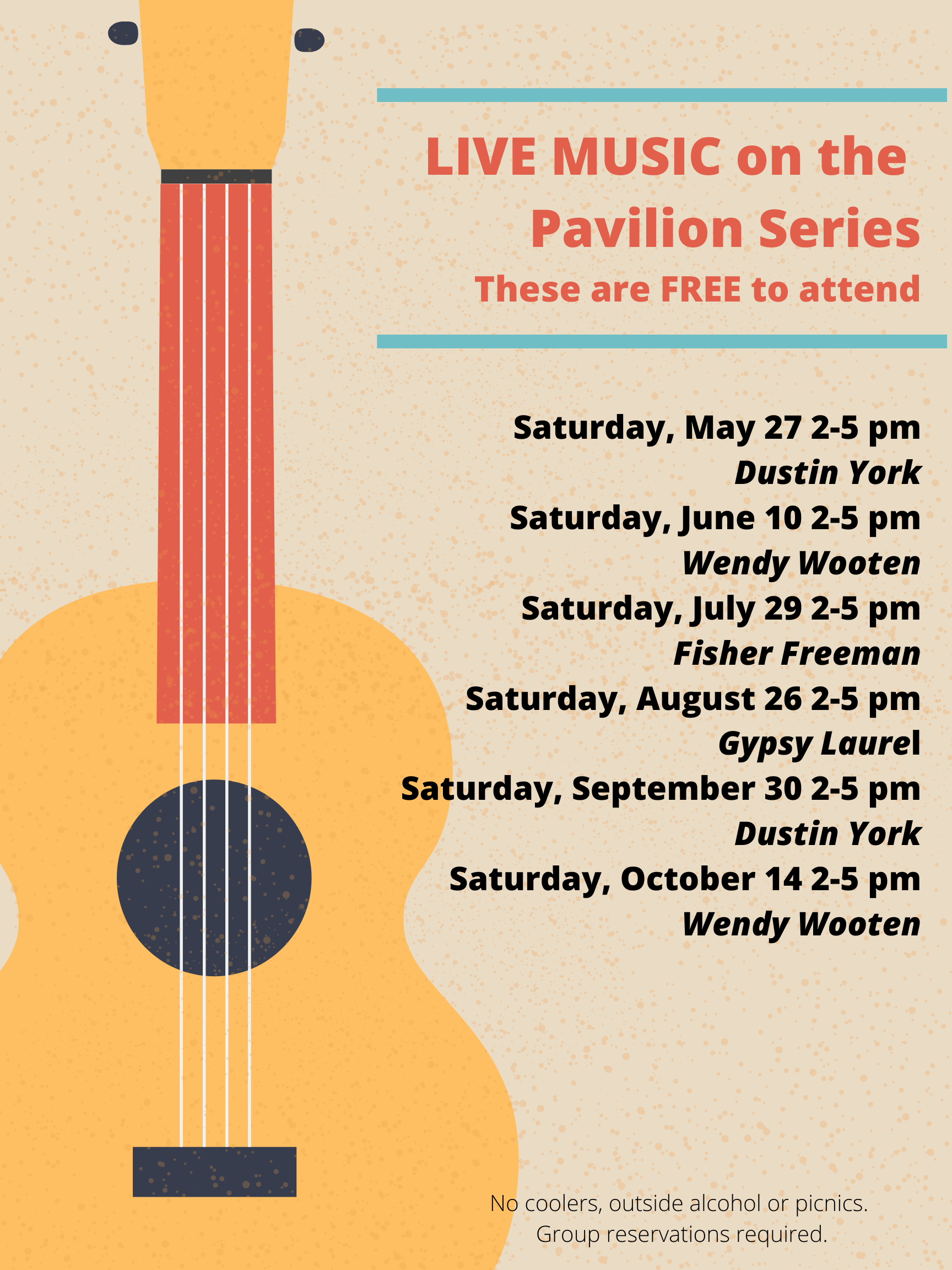 Live Music on the Pavilion Series