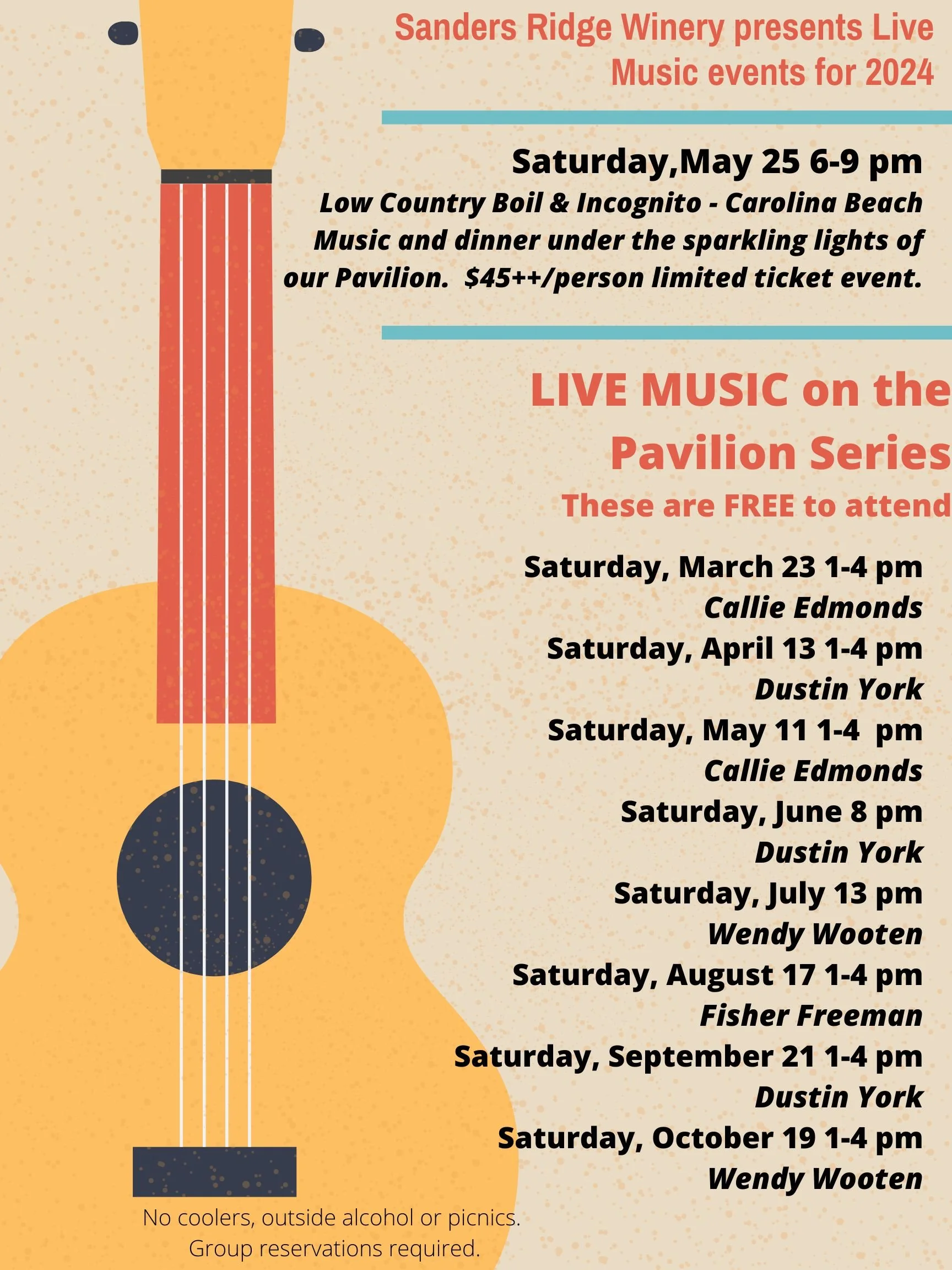 Live Music on the Pavilion Series