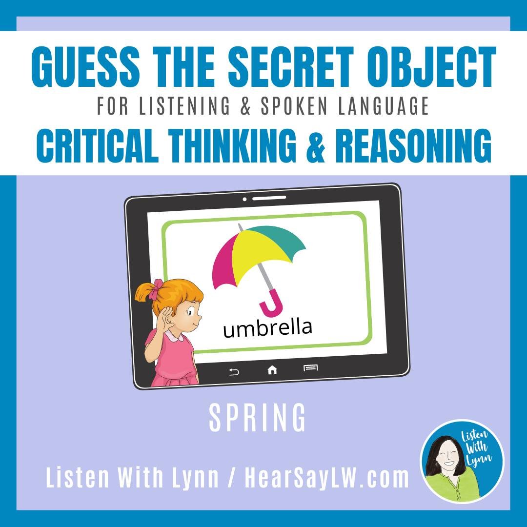 ⏰ READY FOR MONDAY? ⏰ Yikes!!!!

💜  Kids love playing the NO-Prep GUESS MY SECRET OBJECT while building their listening, critical thinking, reasoning skills, and winter vocabulary. 

💚  Once the secret object is revealed the child is to use each of