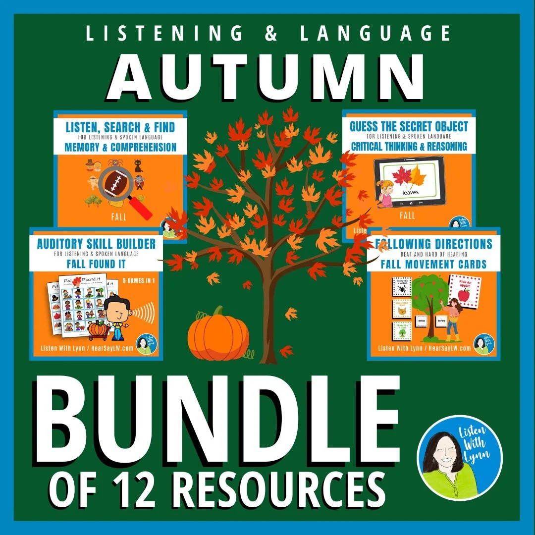 When you're ready for pumpkin spice and everything nice, 🧡  but it's still in the 80s outside ☀️ .....

Check out the Autumn Bundle. Ideal from  October - through the end of November planning and prep -DONE!
 
🧡 https://bit.ly/ListenWithLynn

🧡 Li