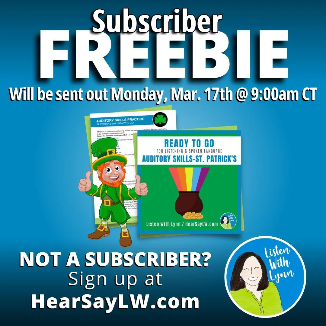 You stuck gold! VIP Subscriber FREEBIE! ☘️

💚 If you're not already a VIP email subscriber, don't miss out!
 Sign up today at www.HearSayLW.com to get access to exclusive freebies. You will receive a few emails each month. I let you know a bit about