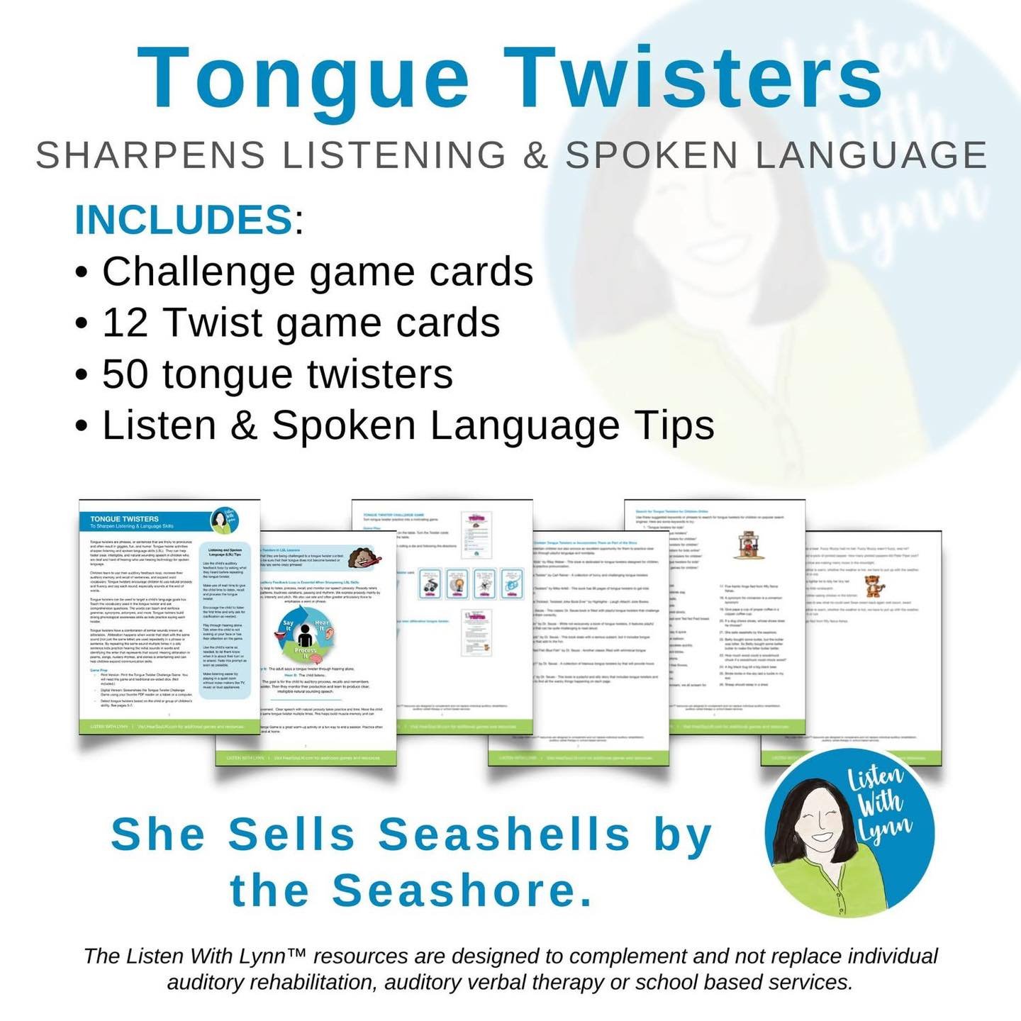 🤓 Celebrate April Fool&rsquo;s Day with the Tongue Twister Game!

The Tongue Twister Challenge Game
➼ Targets CLEAR SPEECH
➼ Fosters AUDITORY skills.
➼ Broadens LANGUAGE skills. 
➼ Encourages SOCIAL skills.

Kids practice saying tongue twisters to e