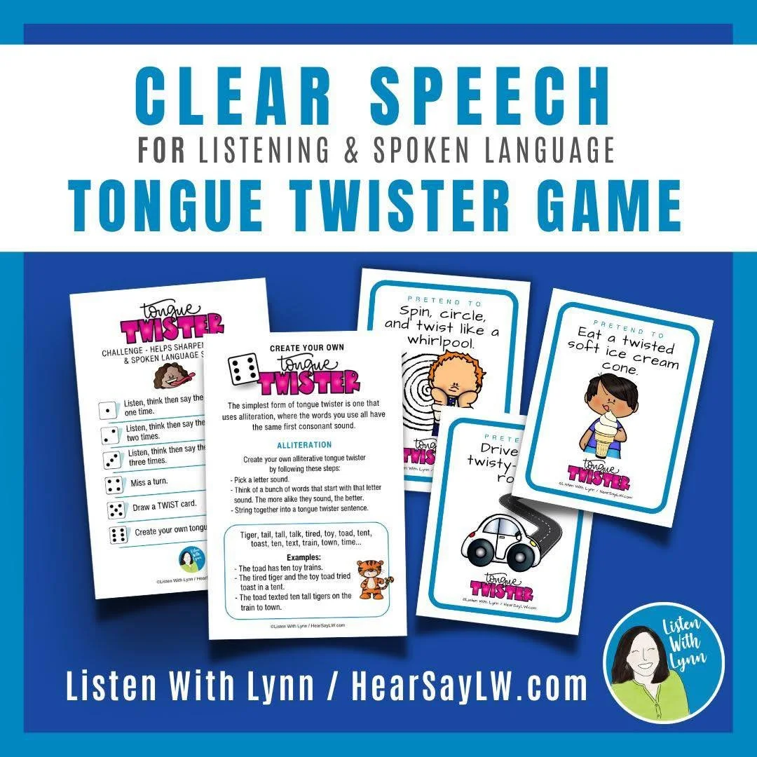 The 👅 Tongue Twister Challenge Game 👅
is a hilarious activity for 🤣 April Fool&rsquo;s Day.

LINK - https://bit.ly/ListenWithLynn_TongueTwister

It keeps kids listening, moving, and engaged
while practicing clear, natural-sounding speech.
A must-h