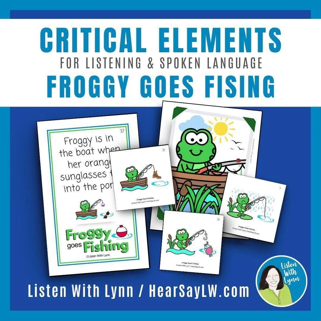 🐸 Froggy Goes Fishing is an amusing fast-paced following directions game that gets kids listening and engaged. 

🎣 🐟 Kids love the delightful frogs and their fishing adventures that challenge auditory working memory and auditory processing speed. 