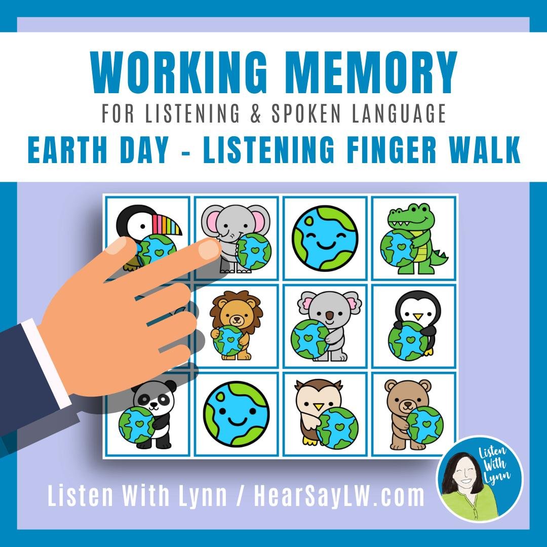 TOMORROW is 🌎 EARTH DAY!

Need a quick, low-prep way to celebrate Earth Day while targeting key listening and language skills? I've got you covered with a $2.50 print-and-go or screen-share activity that&rsquo;s perfect for your DHH, hearing loss, o