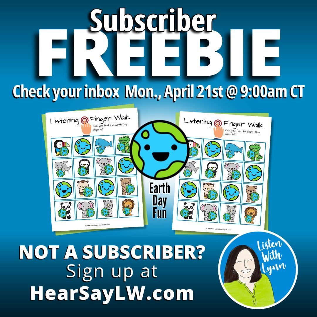 🌎 VIP Subscriber Earth Day FREEBIE! 

🌳 If you're not already a VIP email subscriber, don't miss out!

🌎 Sign up today at www.HearSayLW.com to get access to exclusive freebies. You will receive a few emails each month. I'll let you know a bit abou