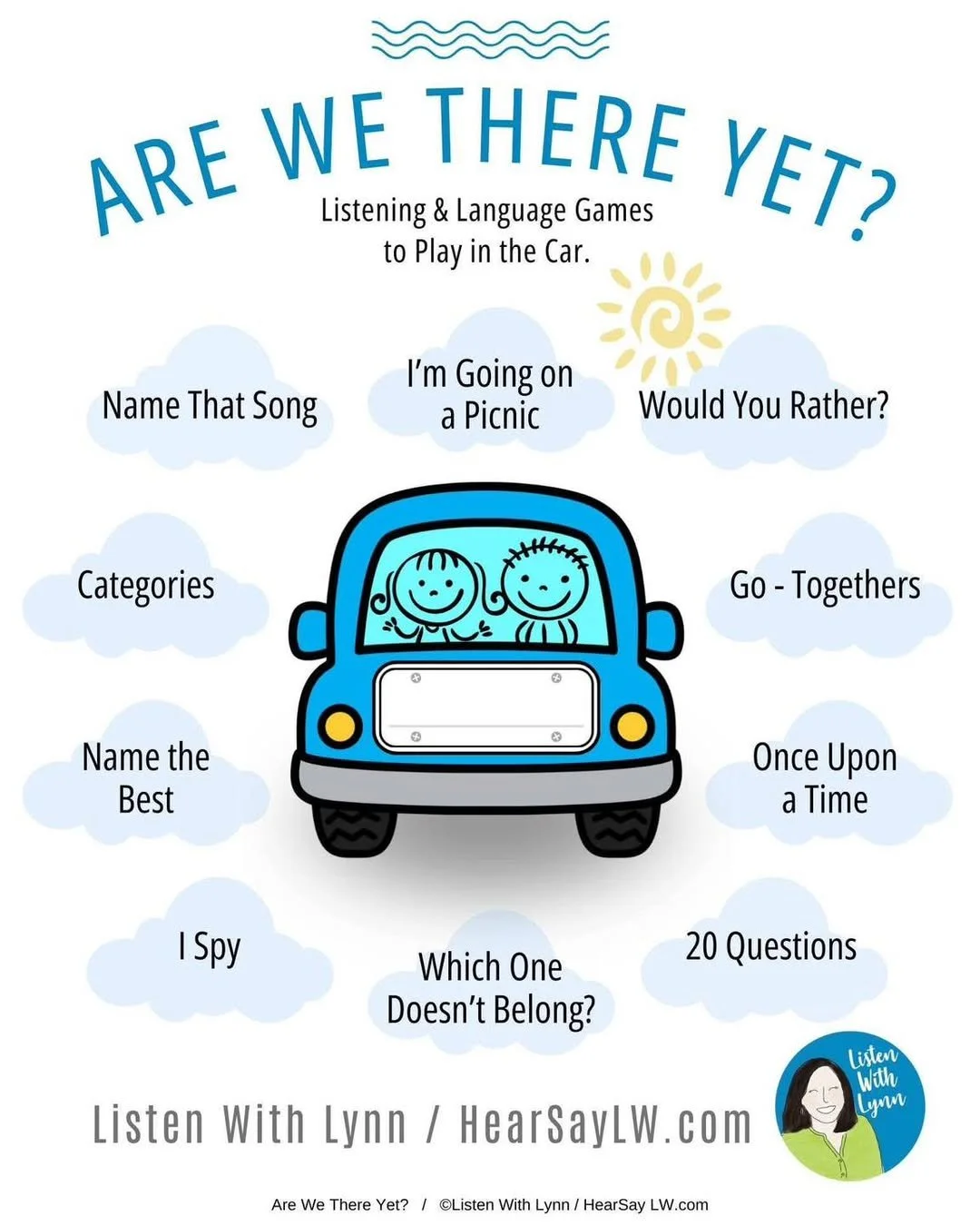Play these listening and language games to play on summer travels.

☀️ Shop: https://bit.ly/ListenWithLynn
#ListenWithLynn #cookingwithkids #summervibes #summertravels #listeningandspokenlanguage #LSL #lsls #auditoryverbaltherapy #childrenwithhearing