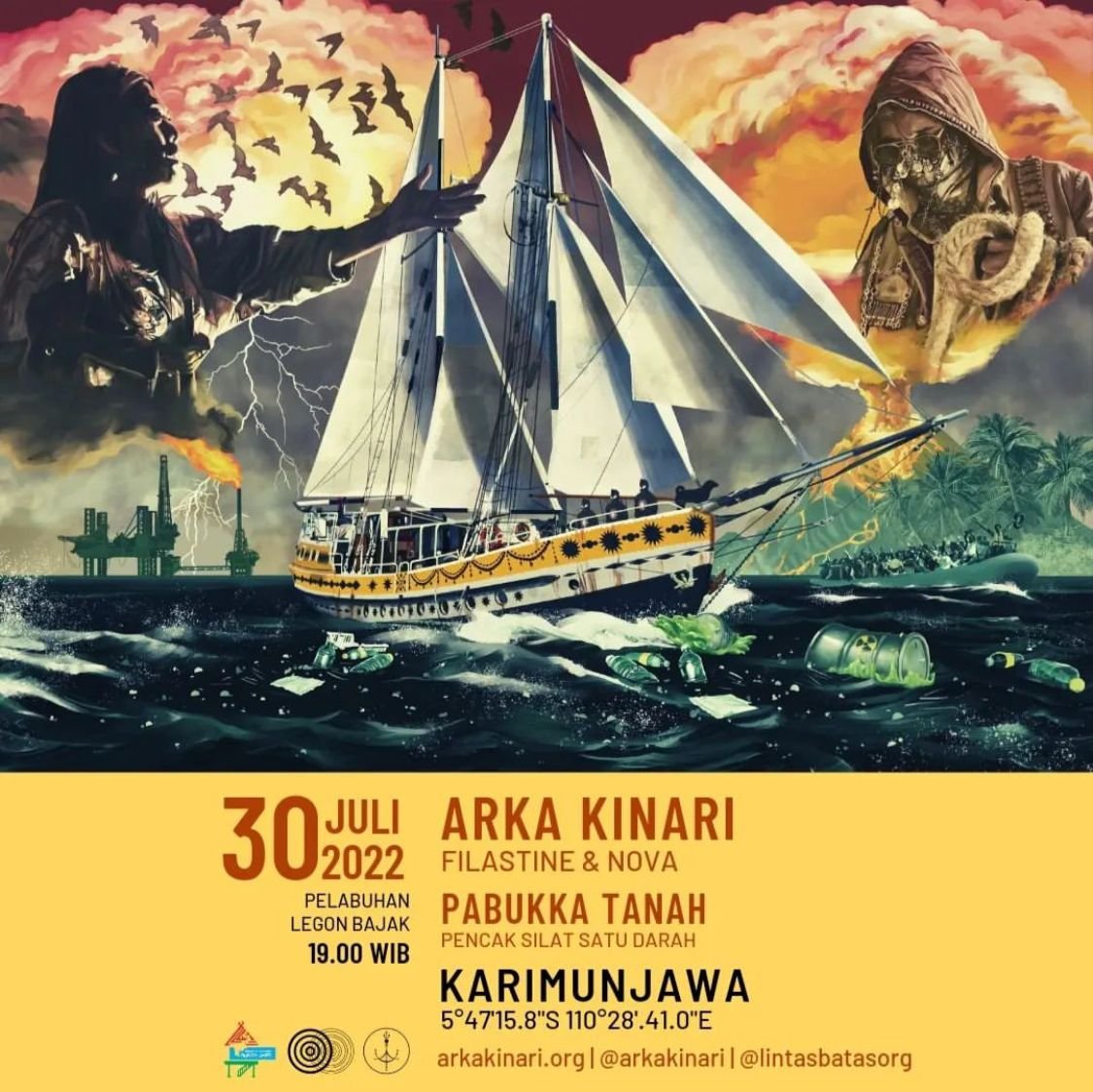 Ship Performance : Pelabuhan Legon Bajak, Karimun Jawa.