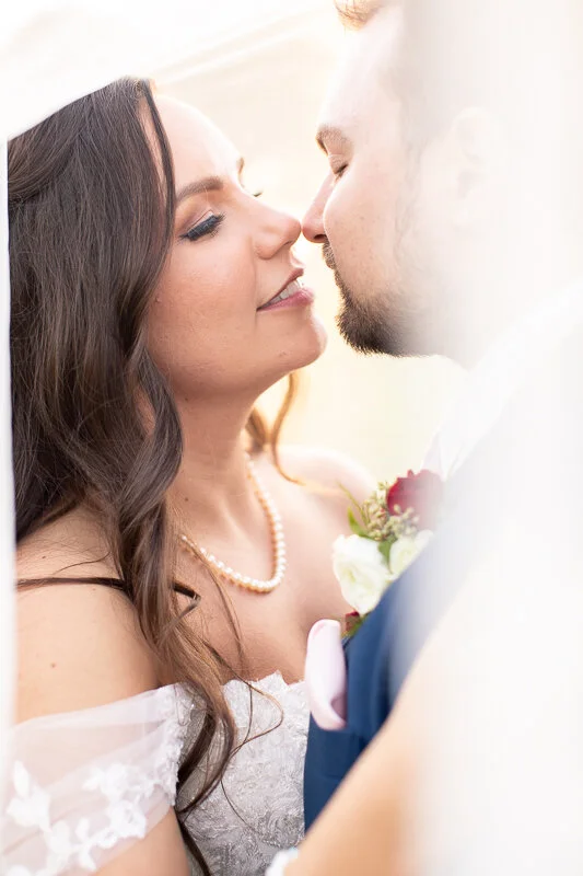 The Bridal Beauty Team with Megan and Zac Wedding Makeup