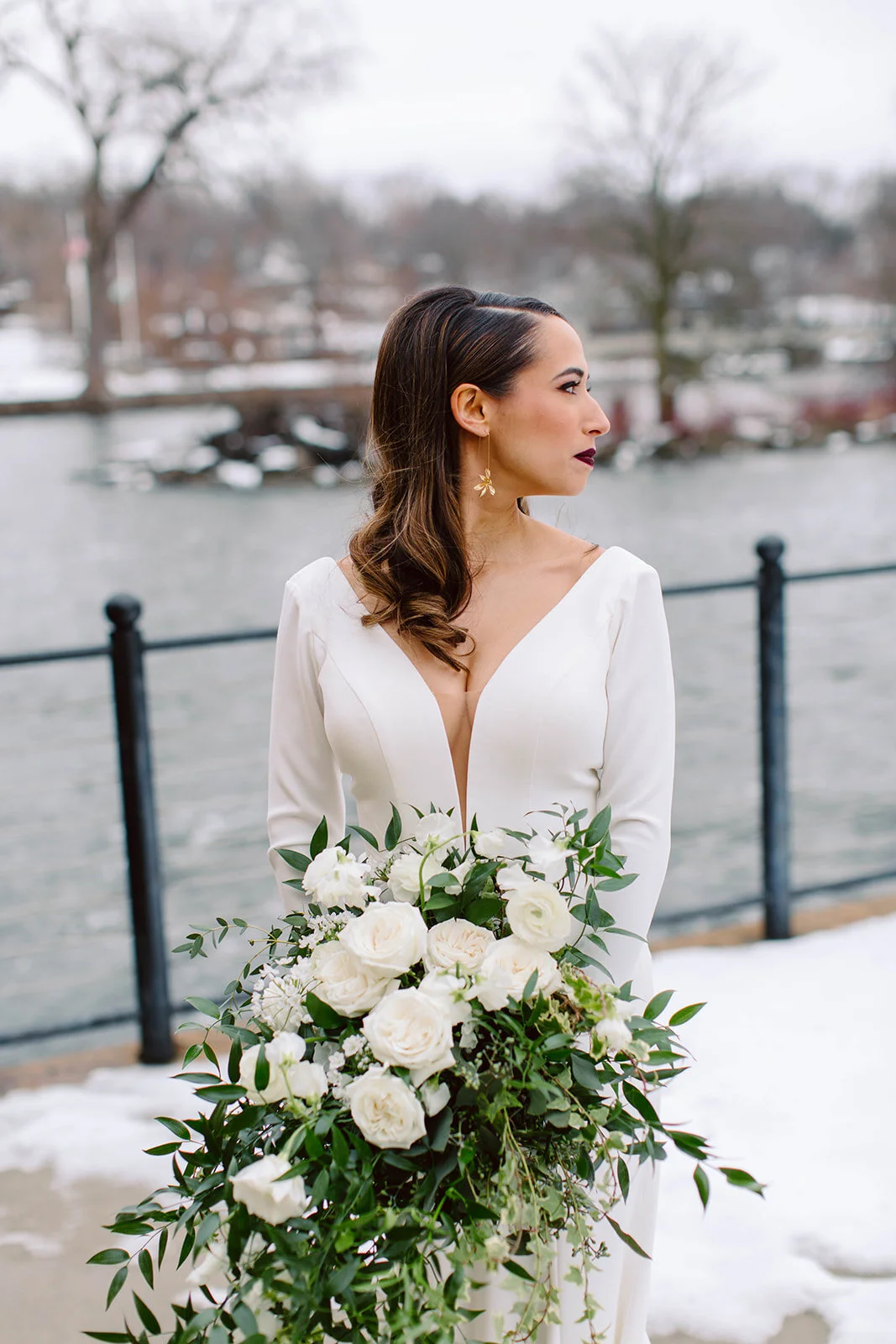 Hayley’s winter wedding