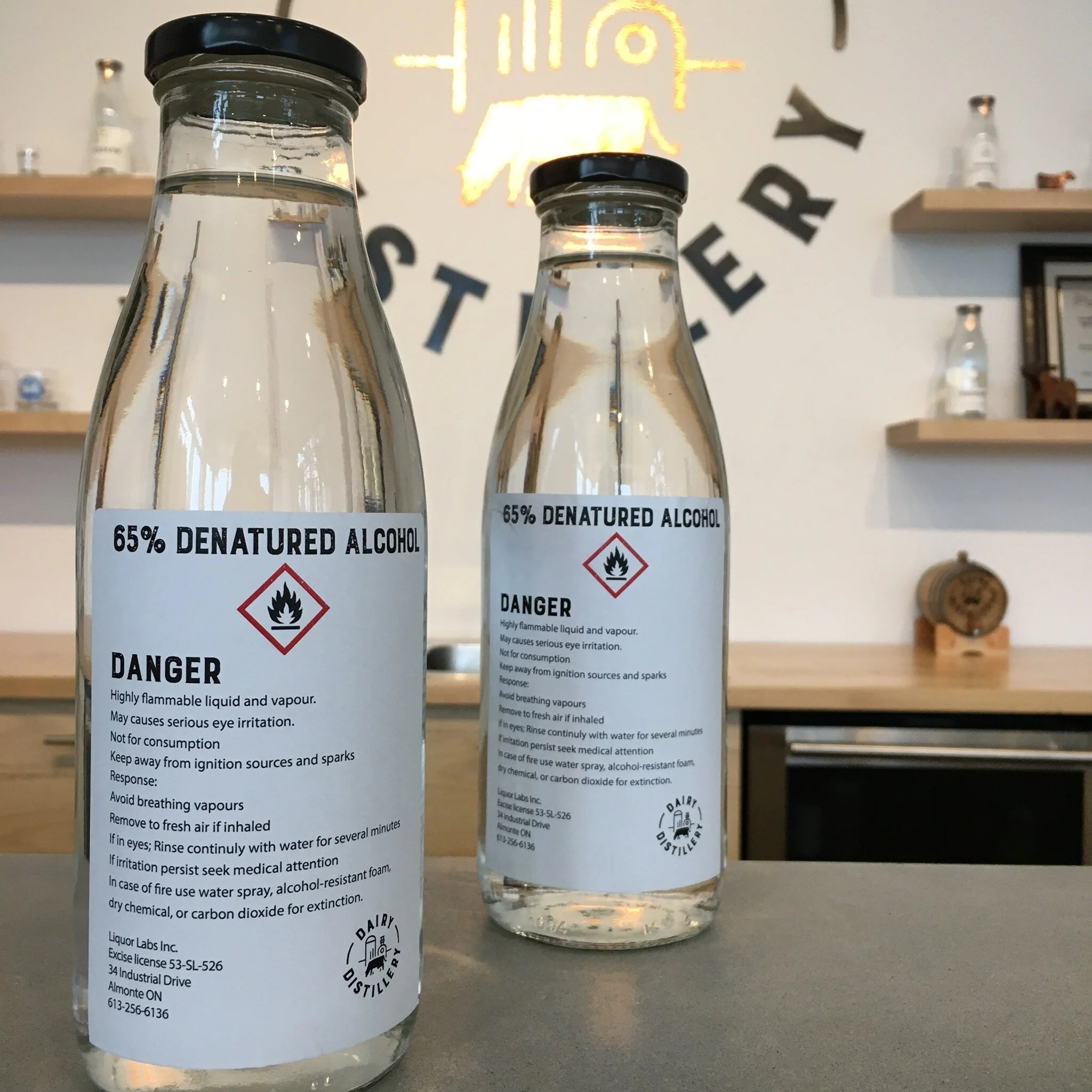 Canadian Distilleries Step Up To Covid-19