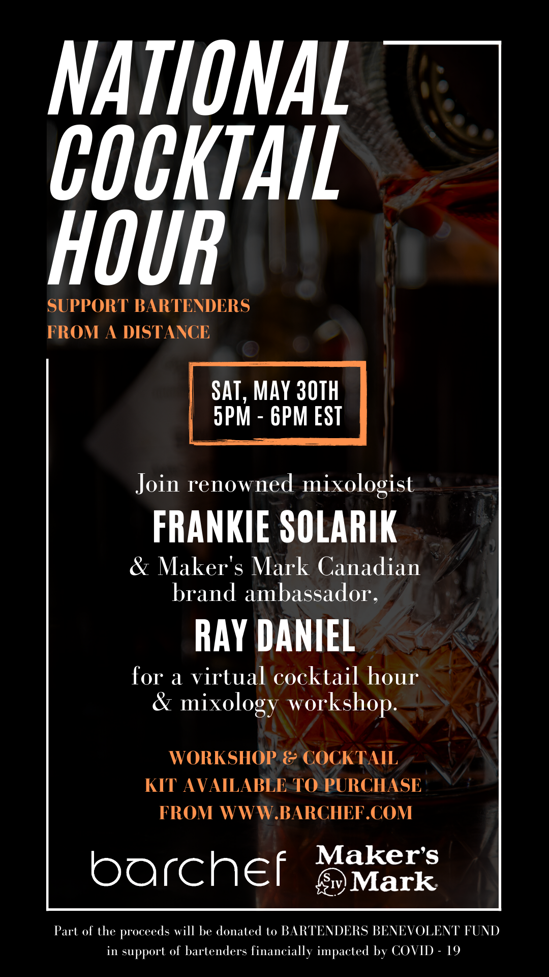 National Cocktail Hour with Beam Suntory Canada and BarChef
