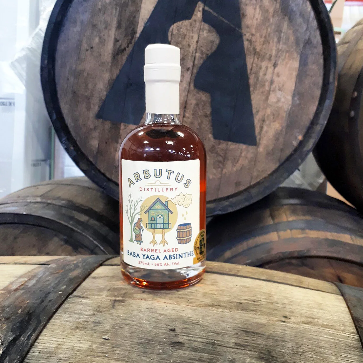 Arbutus Baba Yaga Absinthe: Home In a Barrel