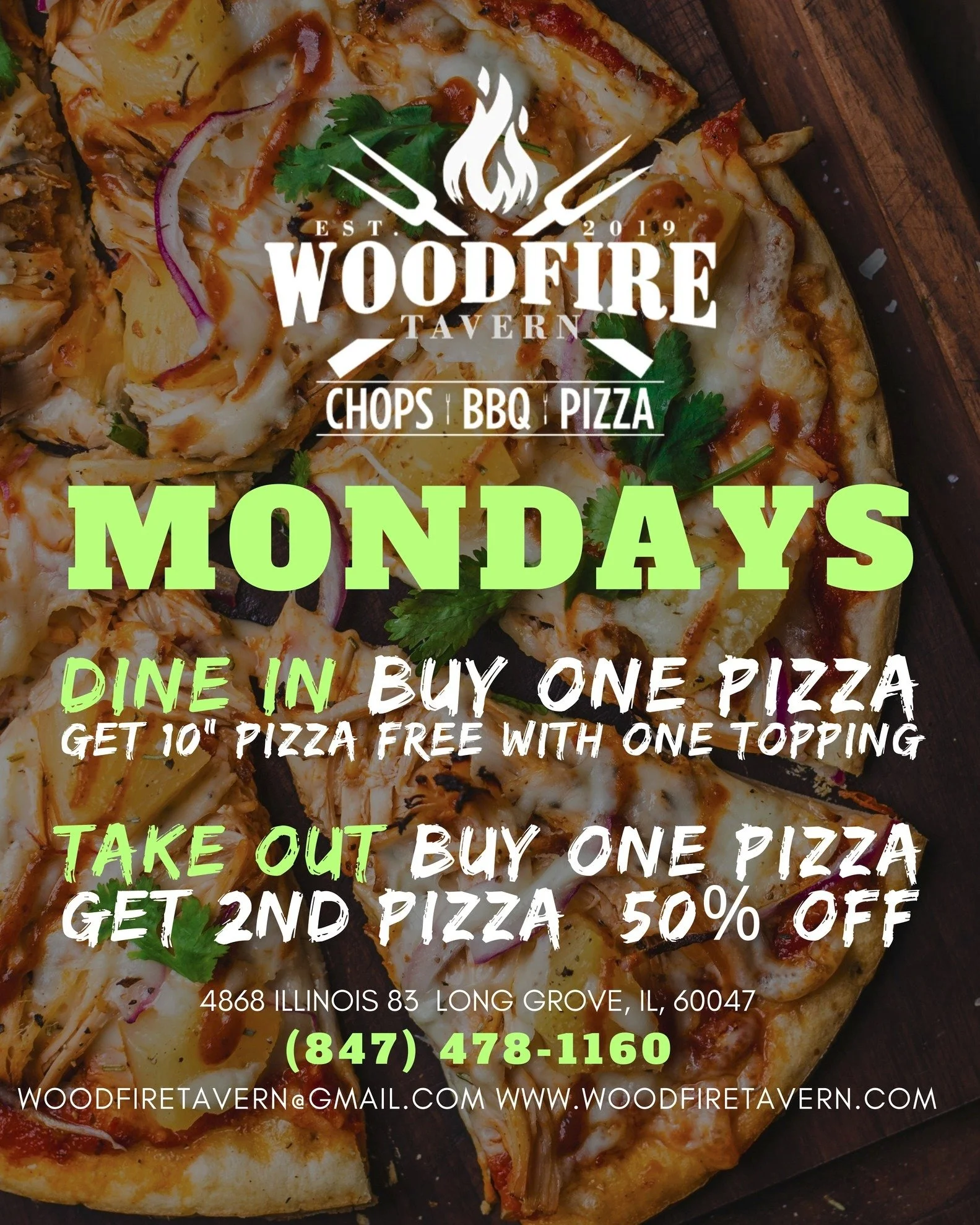 Events in Long Grove at Woodfire Tavern — WOODFIRE TAVERN