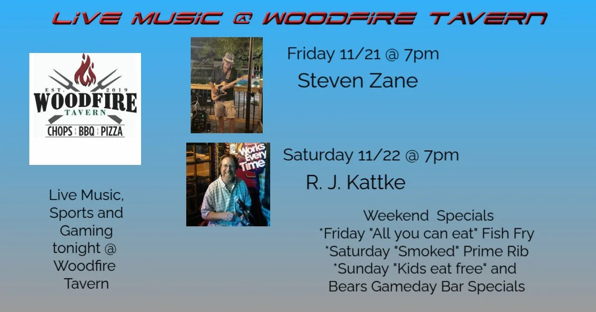 Live music every weekend! 