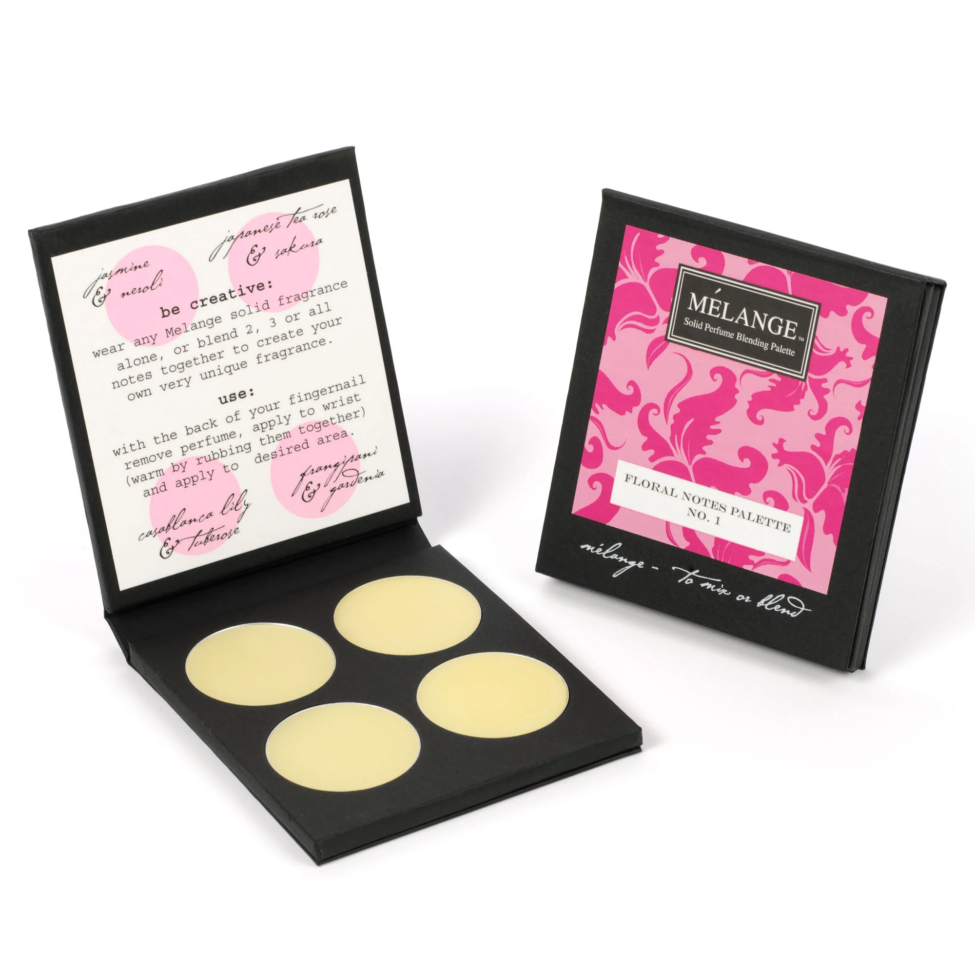 Solid Perfume Blending Palette: Floral Notes No.1