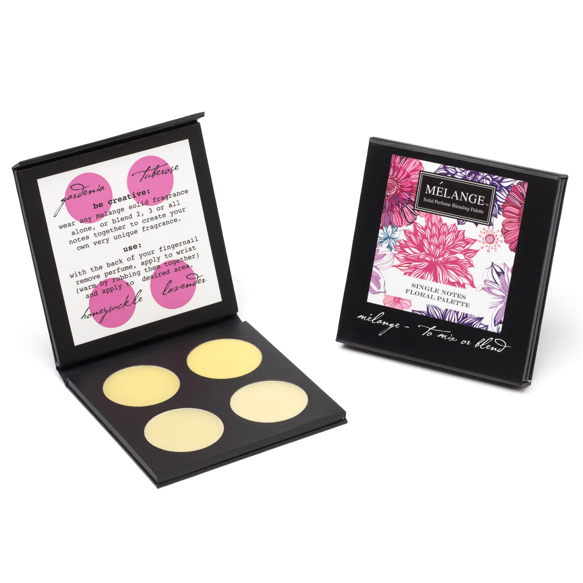 Solid Perfume Blending Palette: Single Note Floral 