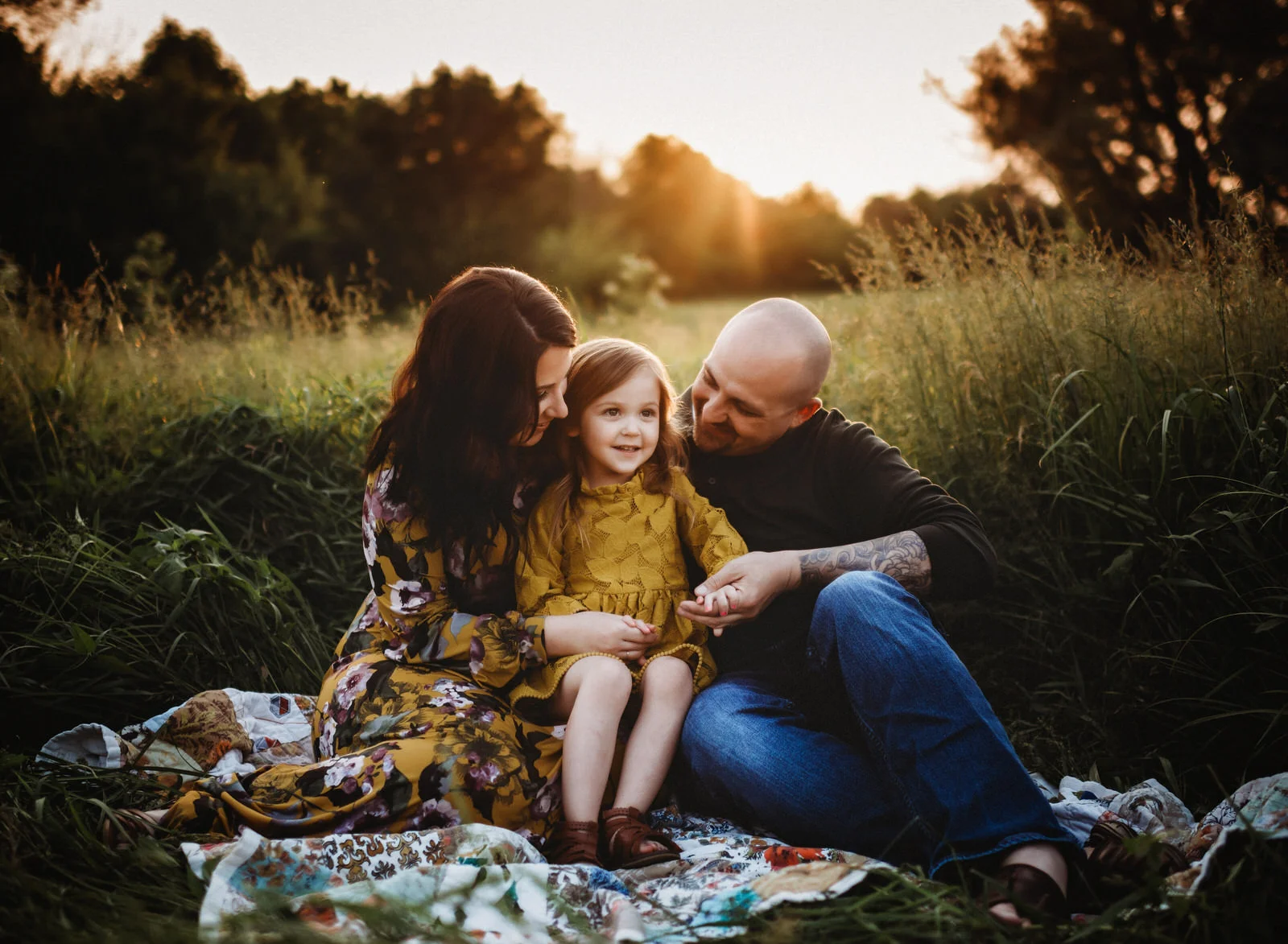 Sunset Family Session {Xenia, Oh Family Photographer} 
