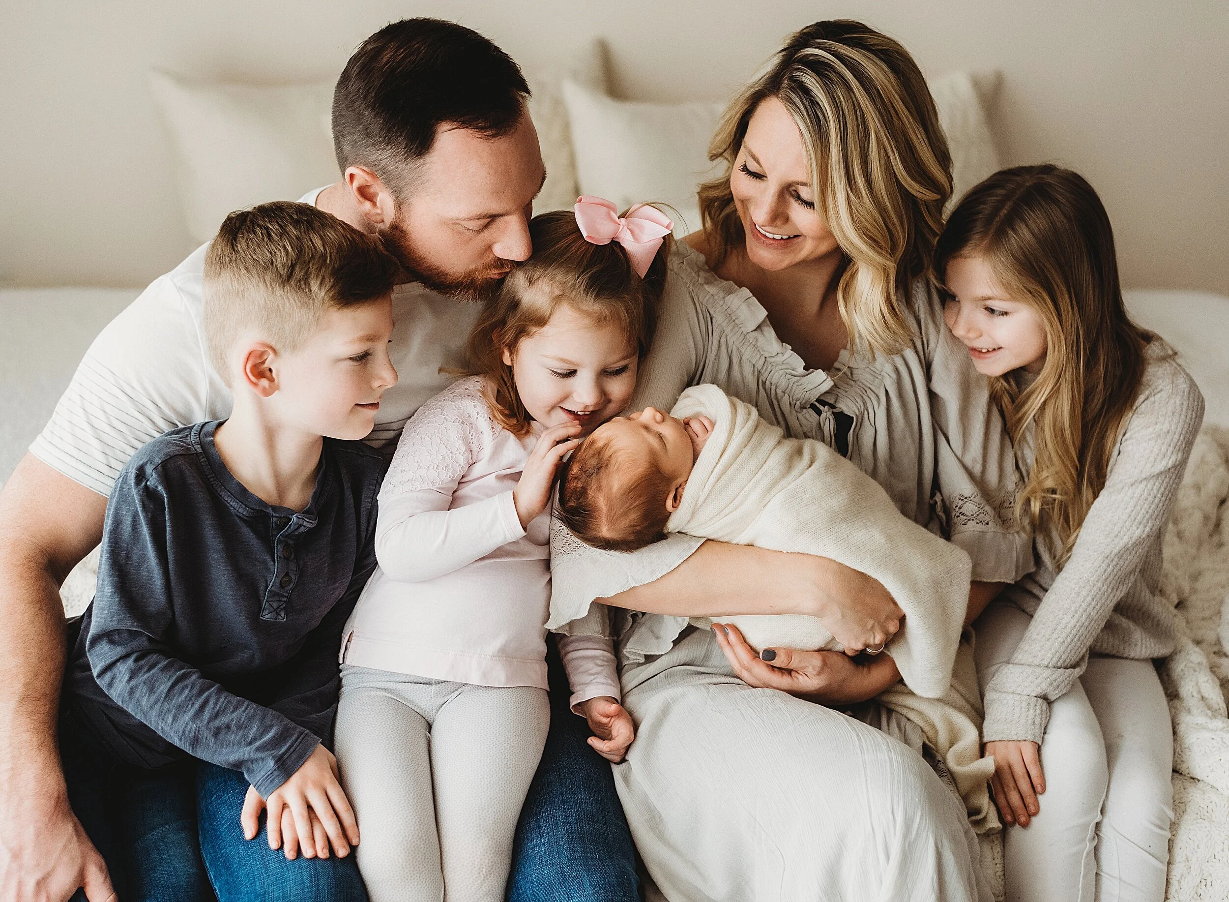 Party of Six! {Dayton, Oh Newborn Photographer}