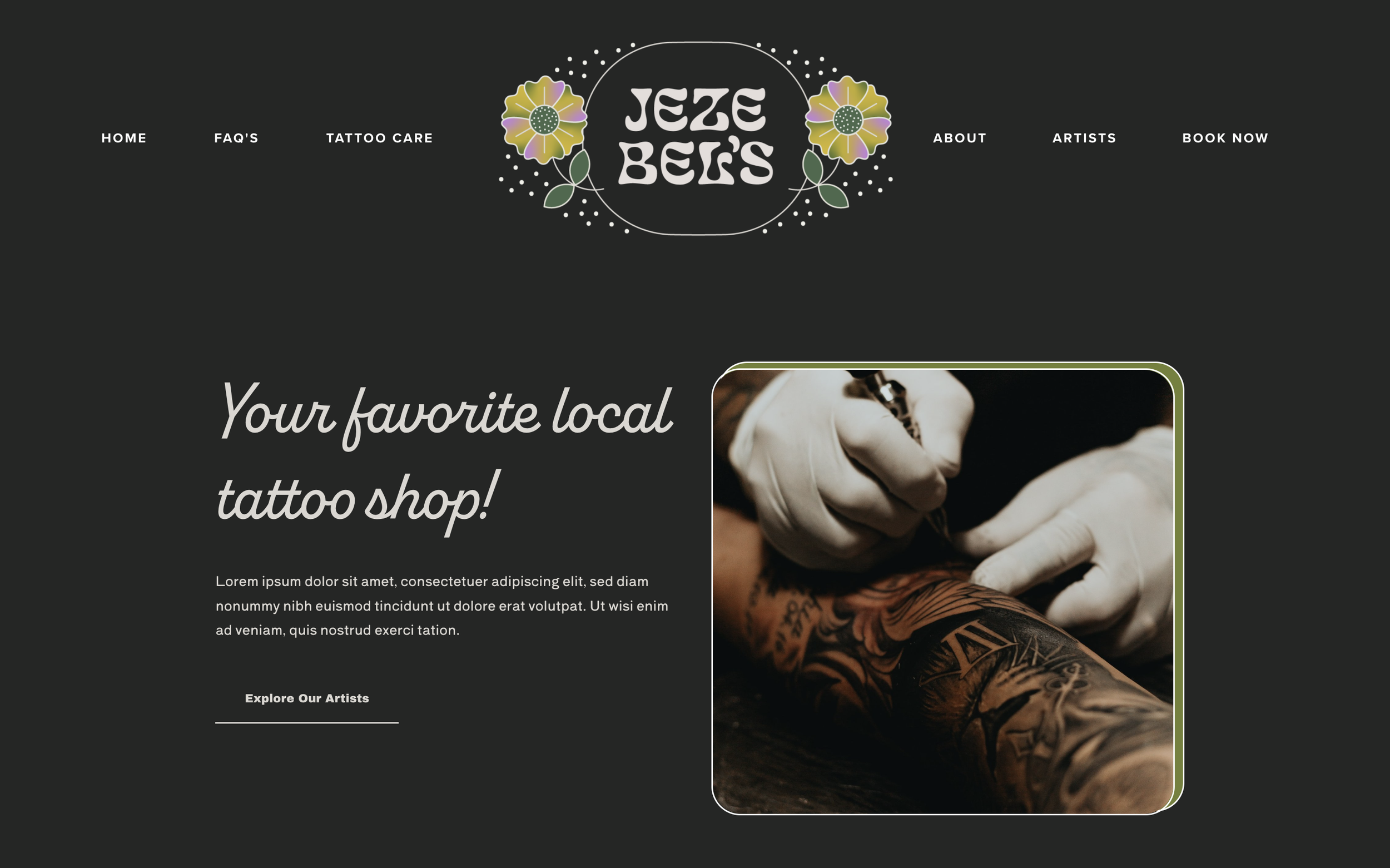 Tattooartist designs, themes, templates and downloadable graphic elements  on Dribbble
