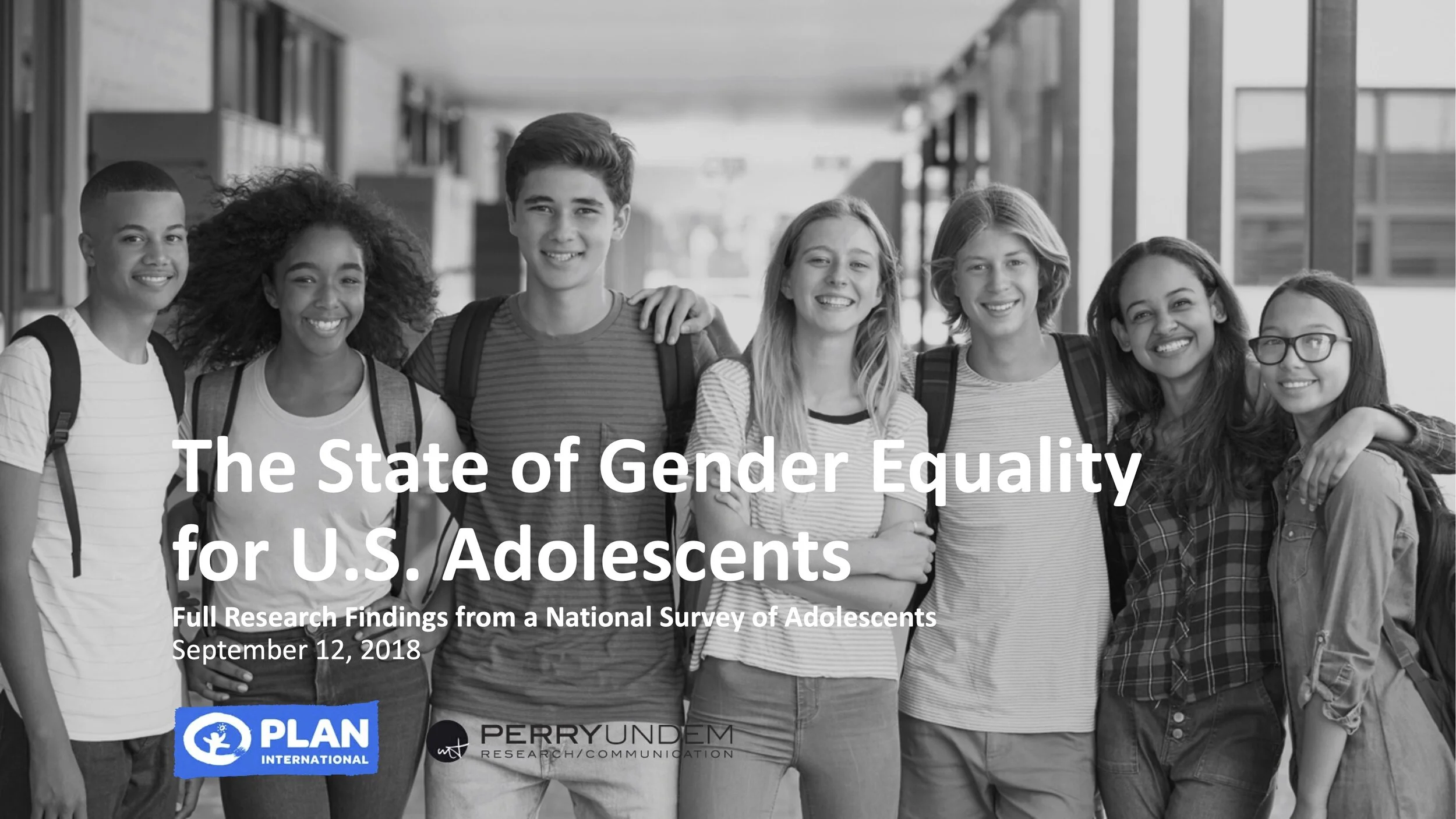  The State of Gender Equality for U.S. Adolescents