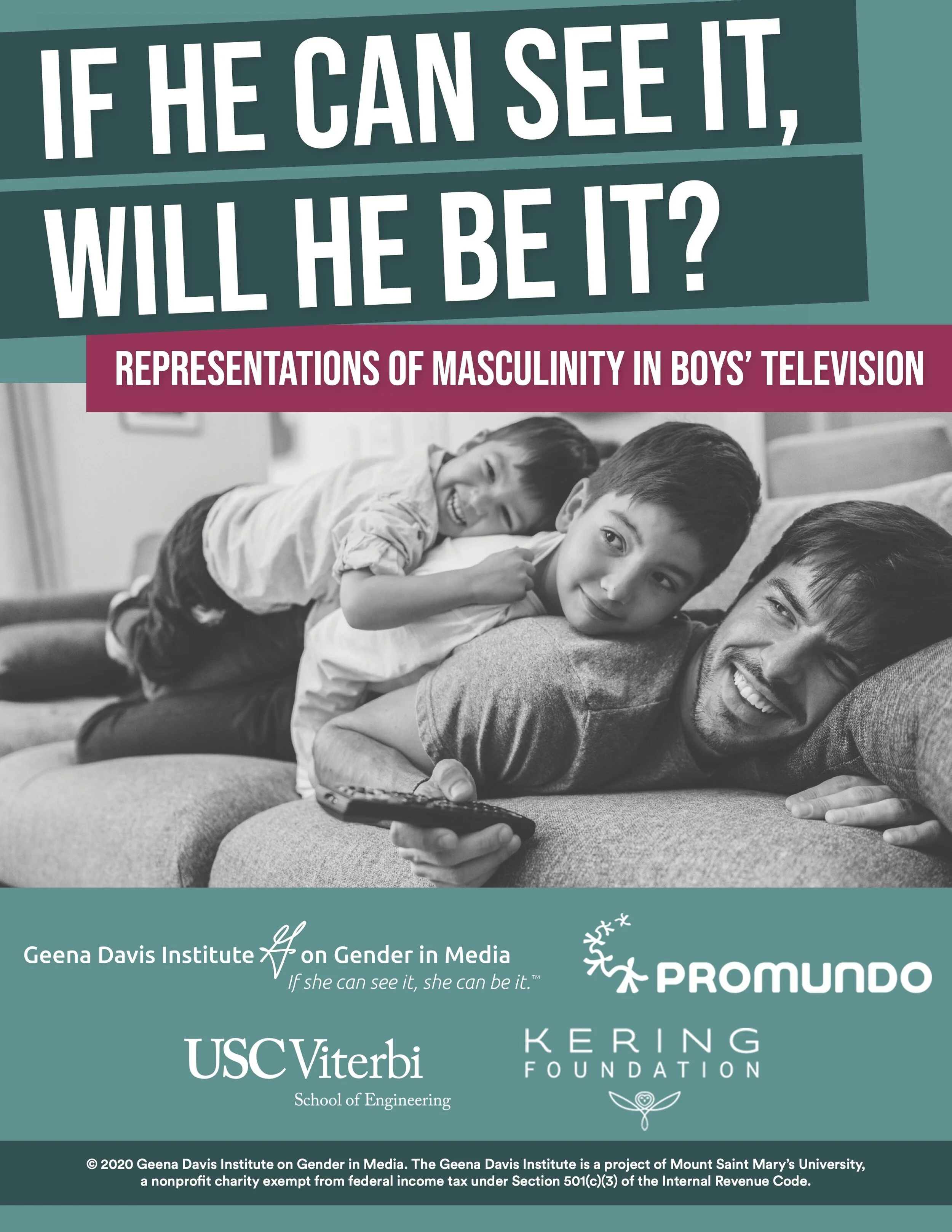 If He Can See It, Will He Be It? Representations of Masculinity in Boys’ Television