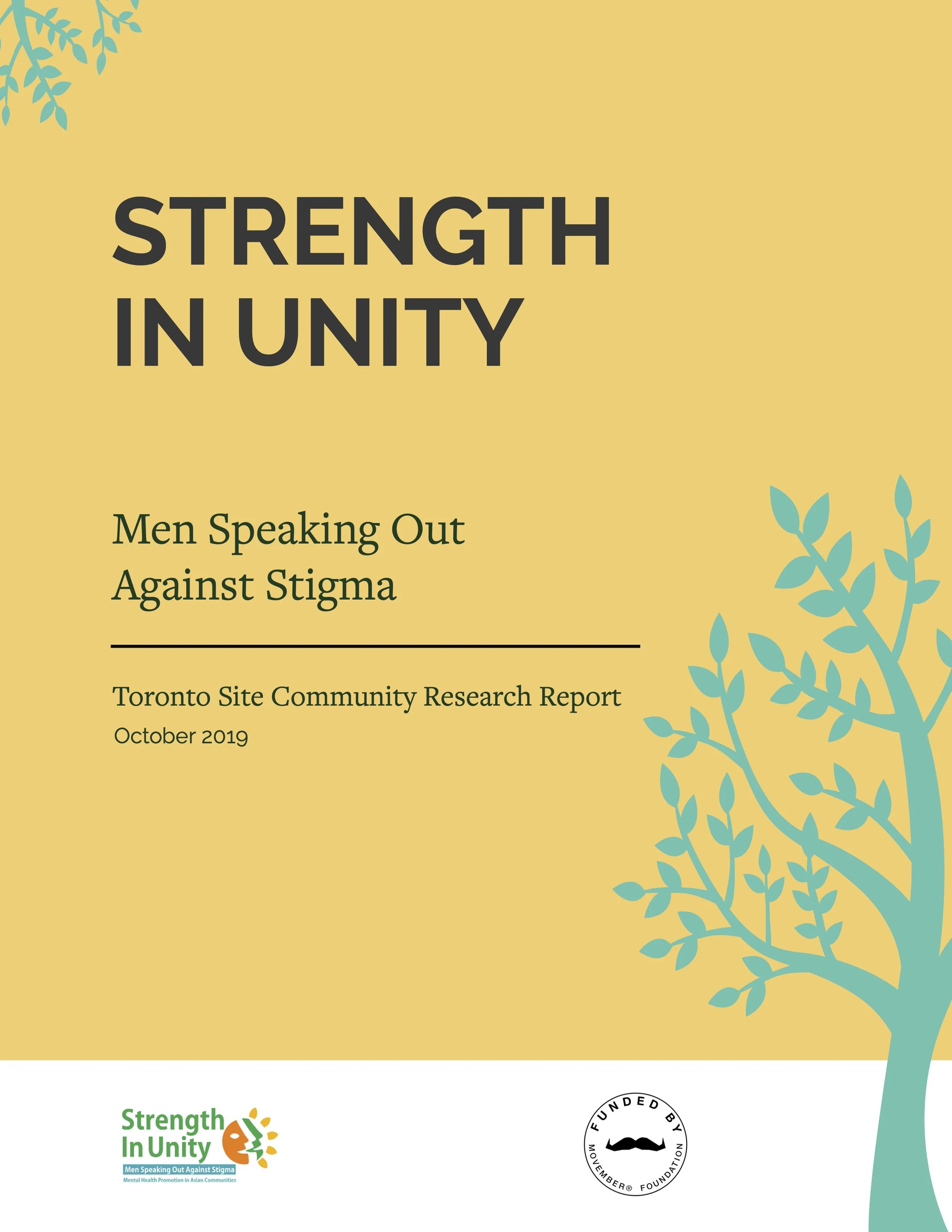 Strength in Unity: Men Speaking Out Against Stigma