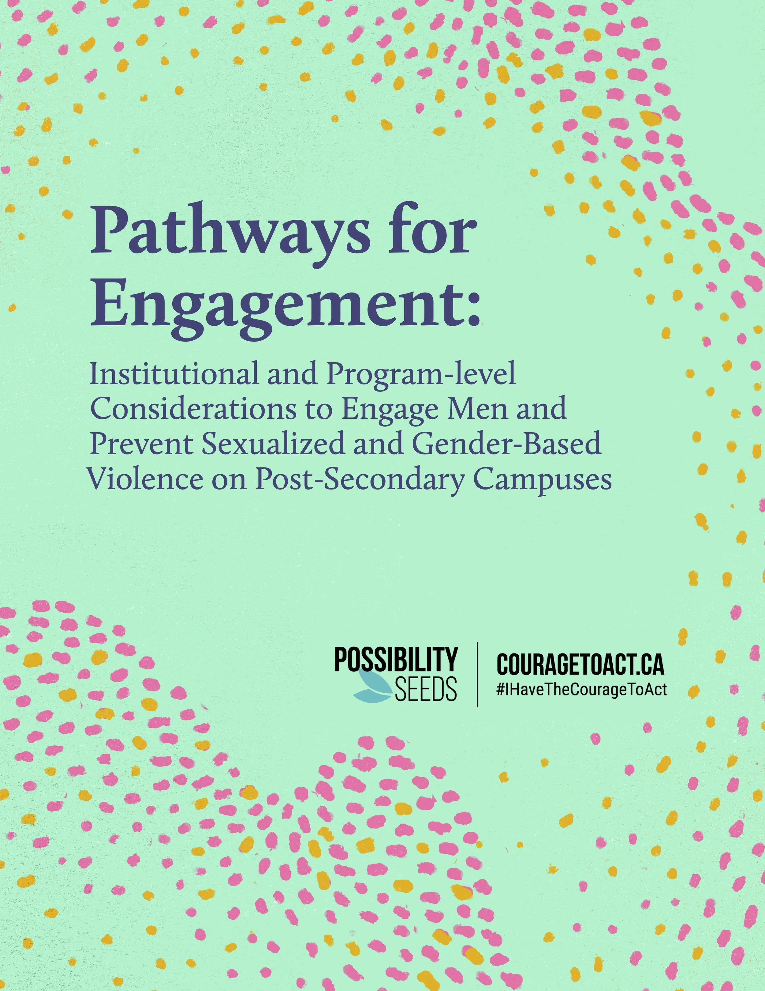 Pathways for Engagement: Institutional and Program-level Considerations to Engage Men and Prevent Sexualized and Gender-Based Violence on Post-Secondary Campuses