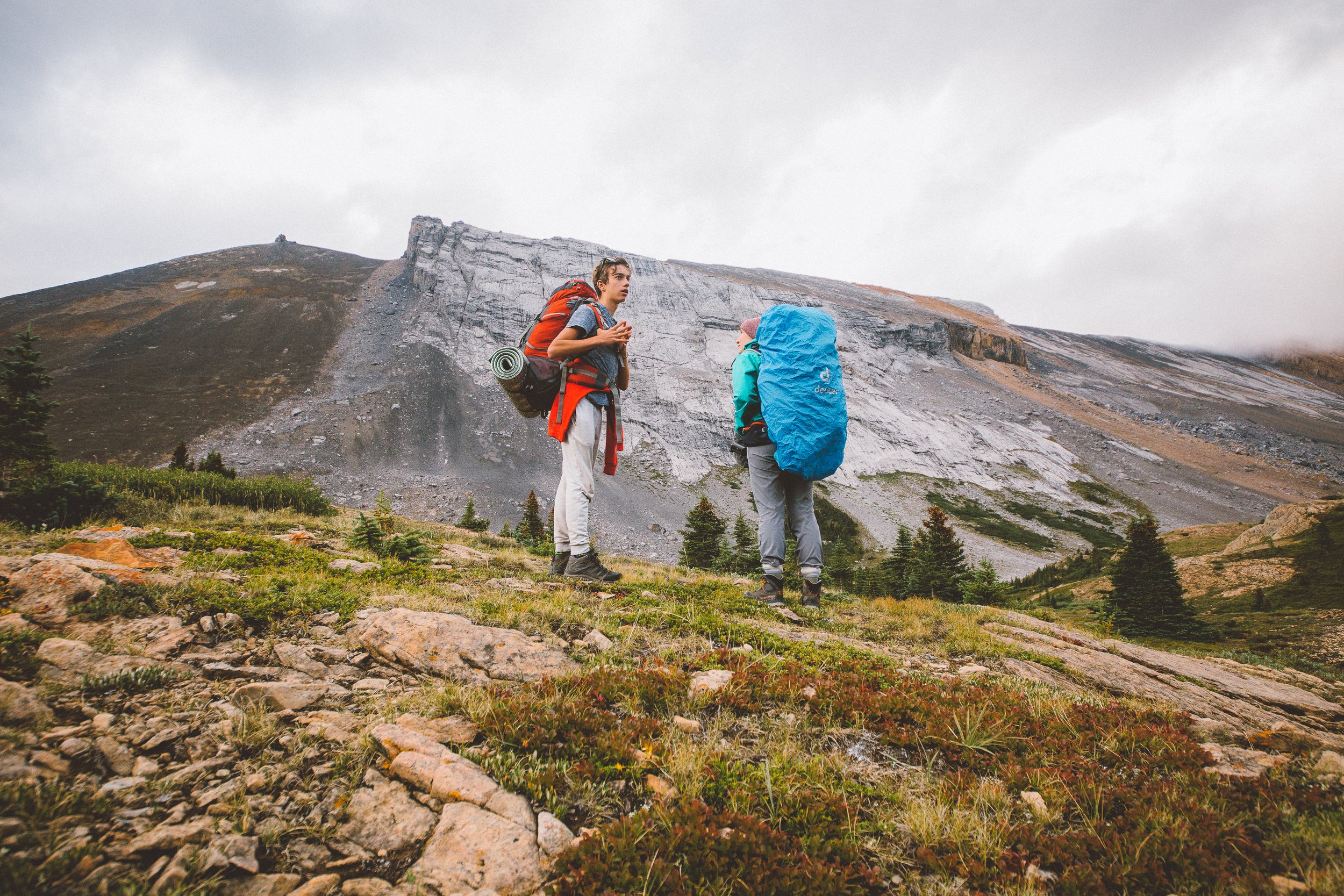  Past expedition at Nigel Pass, AB 