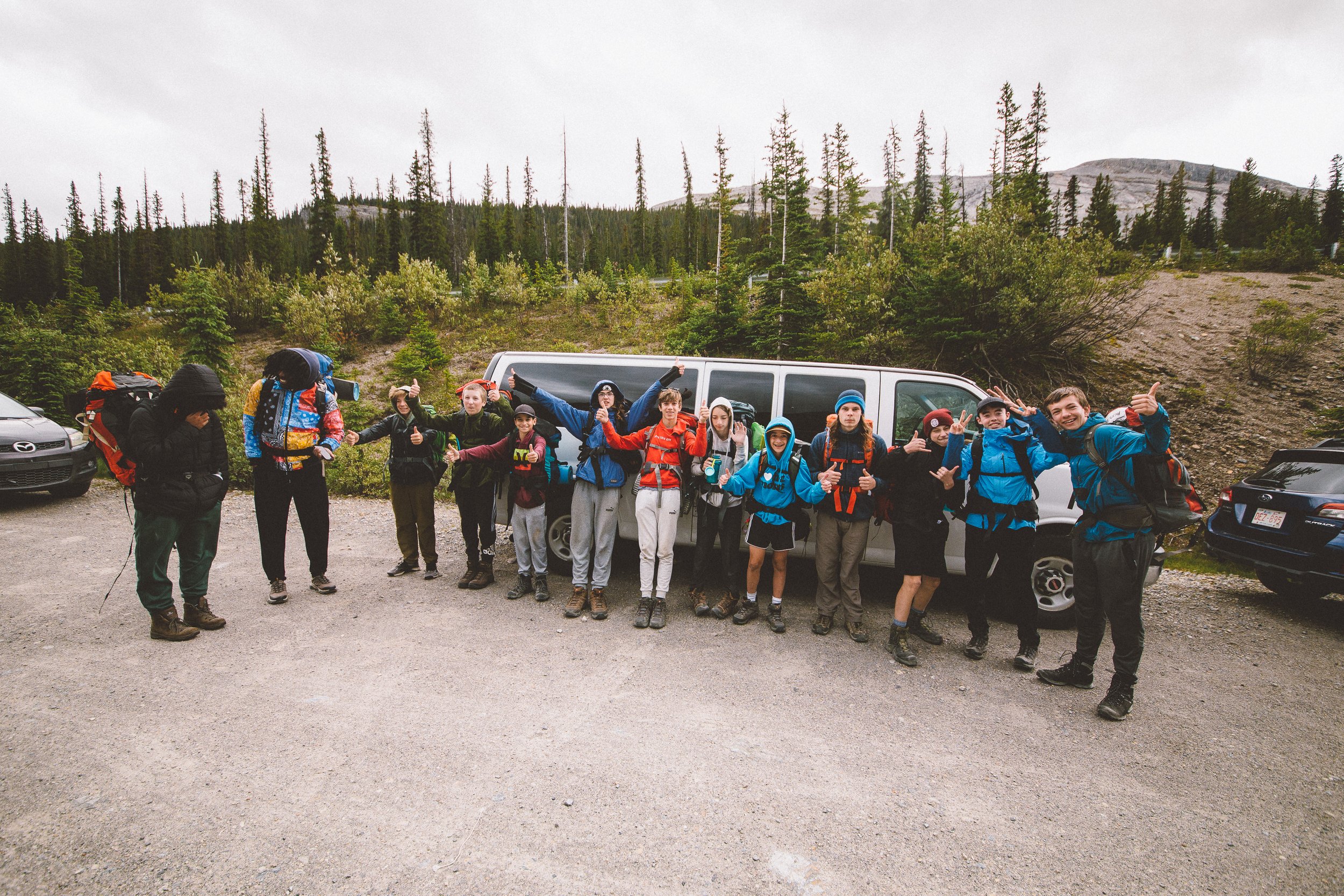  Past expedition at Nigel Pass Trailhead, AB 