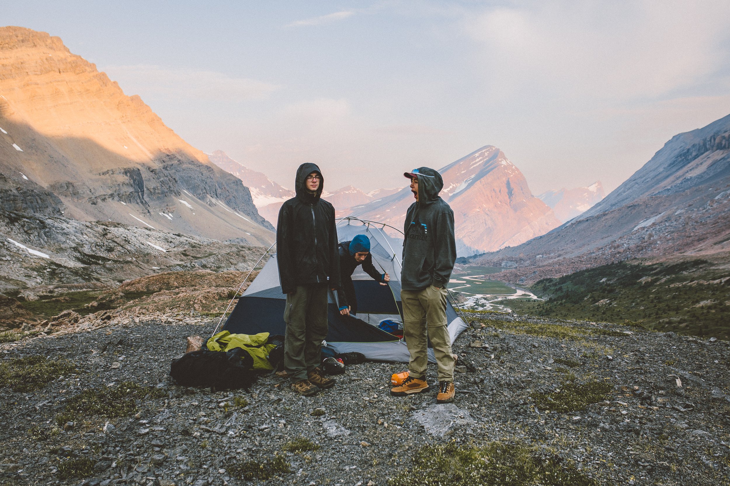  Past expedition in the Sunwapta Range, AB 