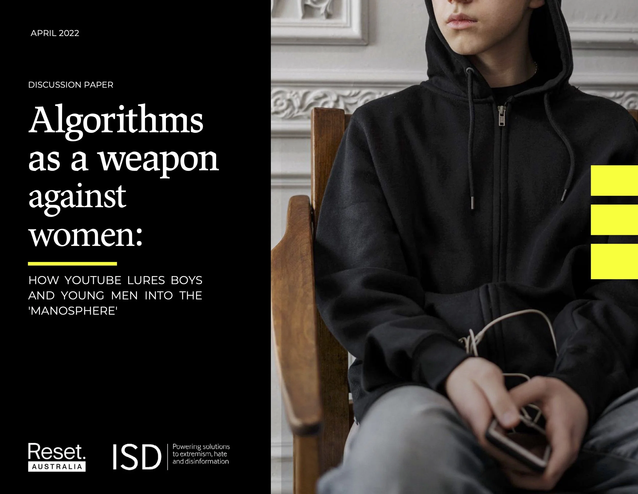 Algorithms as a weapon against women: How YouTube Lures Boys and Young Men Into the ‘Manosphere’