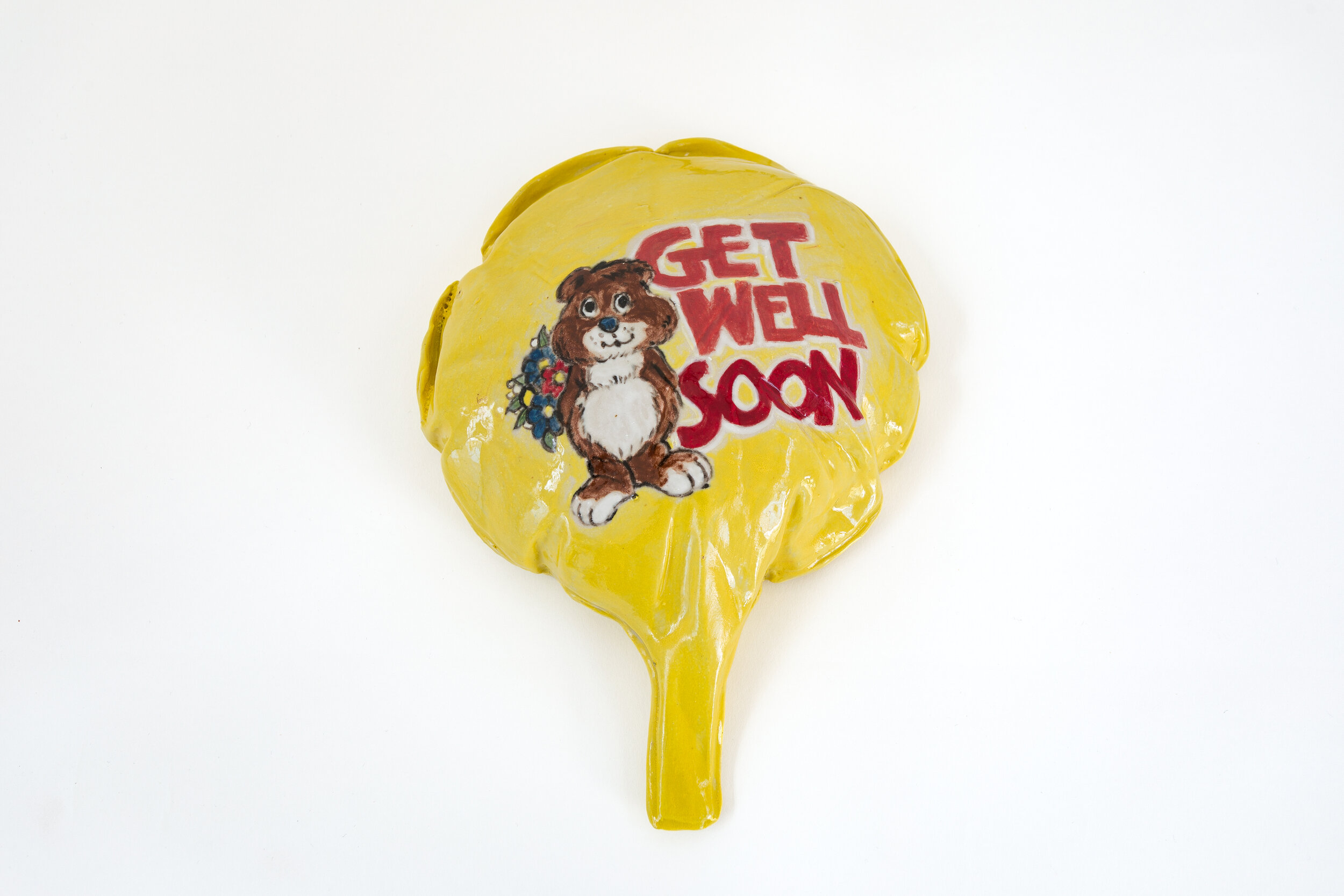 Deflated 'Get Well Soon Balloon'