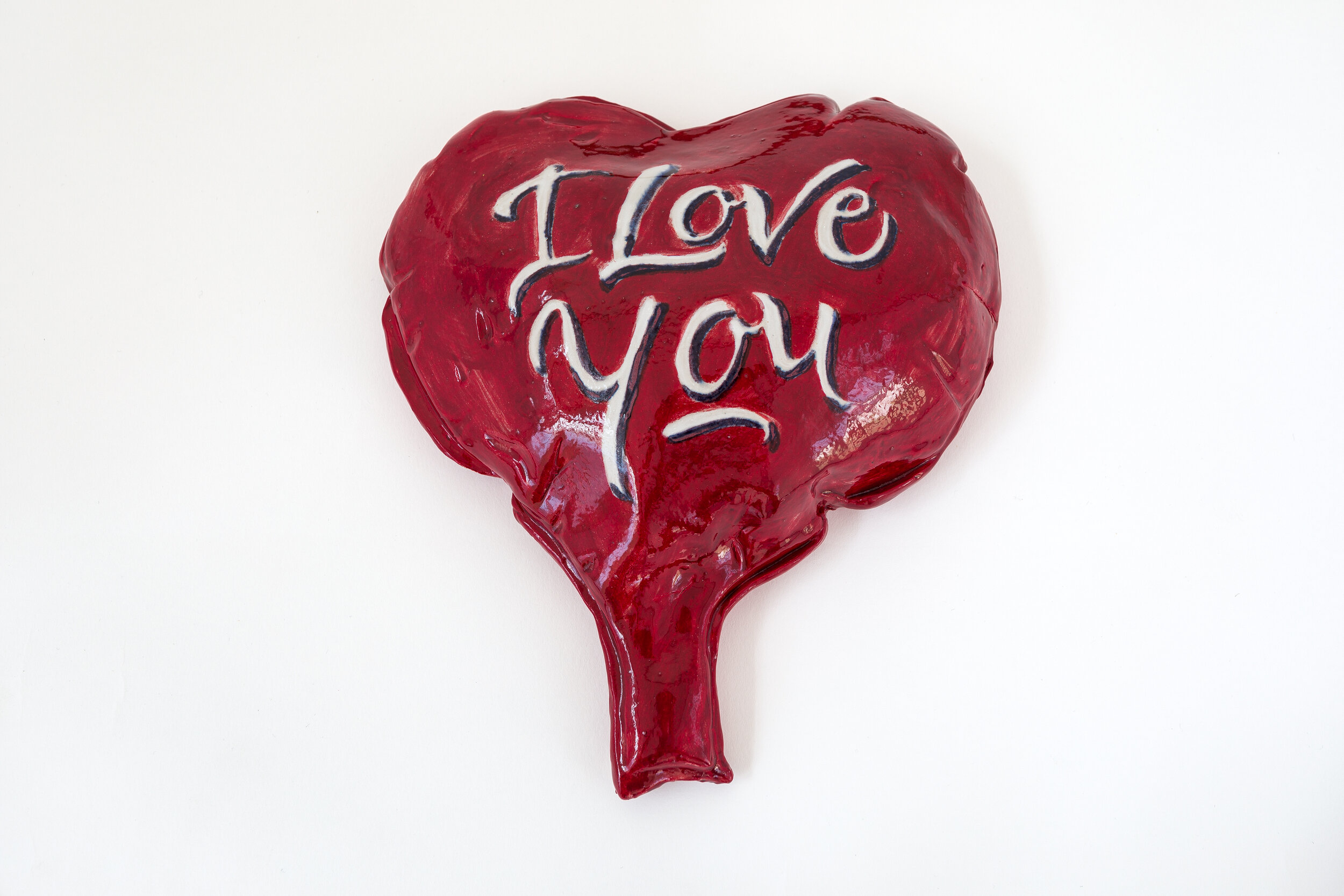Deflated 'I Love You' Balloon