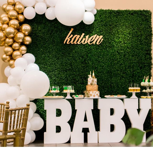 Welcome Baby Kaisen🦁#christianandcoevents #luxeventa #safariashower #safaricake #atlevents