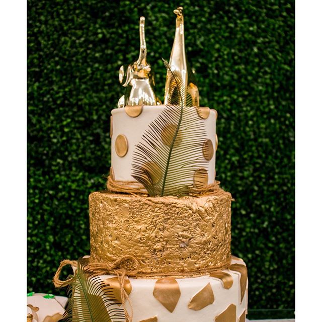 Glam Safari Cake🎂🦁