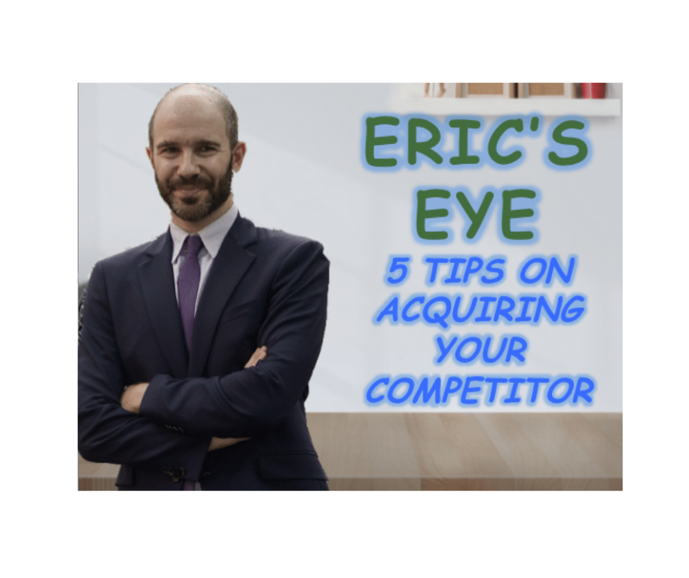 5 Tips On Acquiring Your Competitor