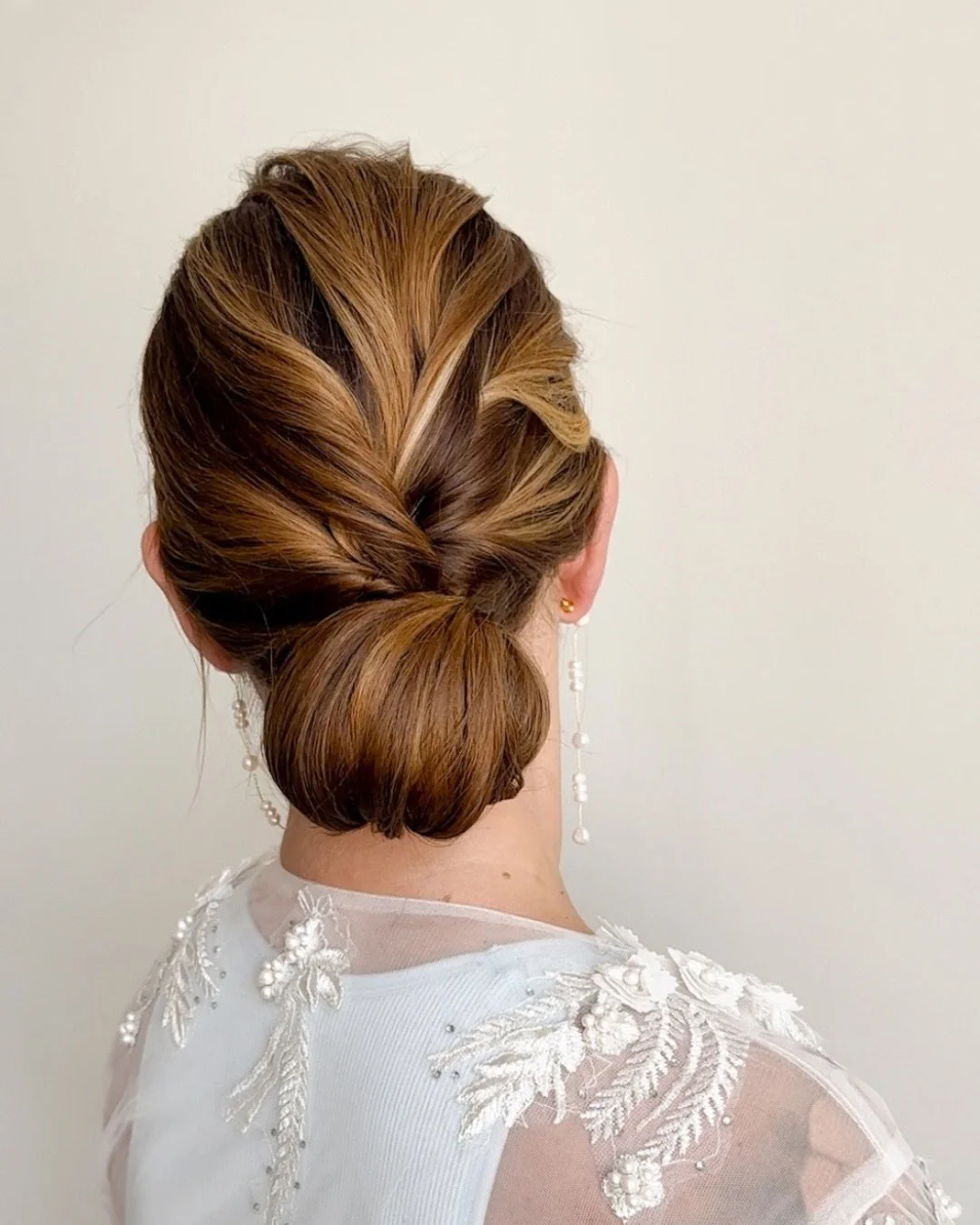 tousled bun