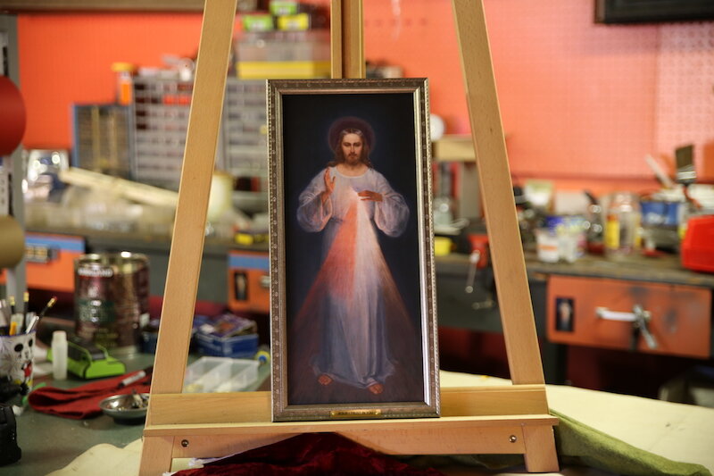 pijp kathedraal detectie VARIOUS FRAME STYLES - Original Image of Divine Mercy – 8" x 18" — Original  Divine Mercy Institute