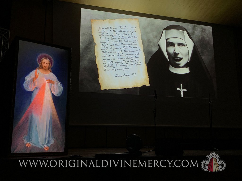 A short film introducing the Original Image of Divine Mercy