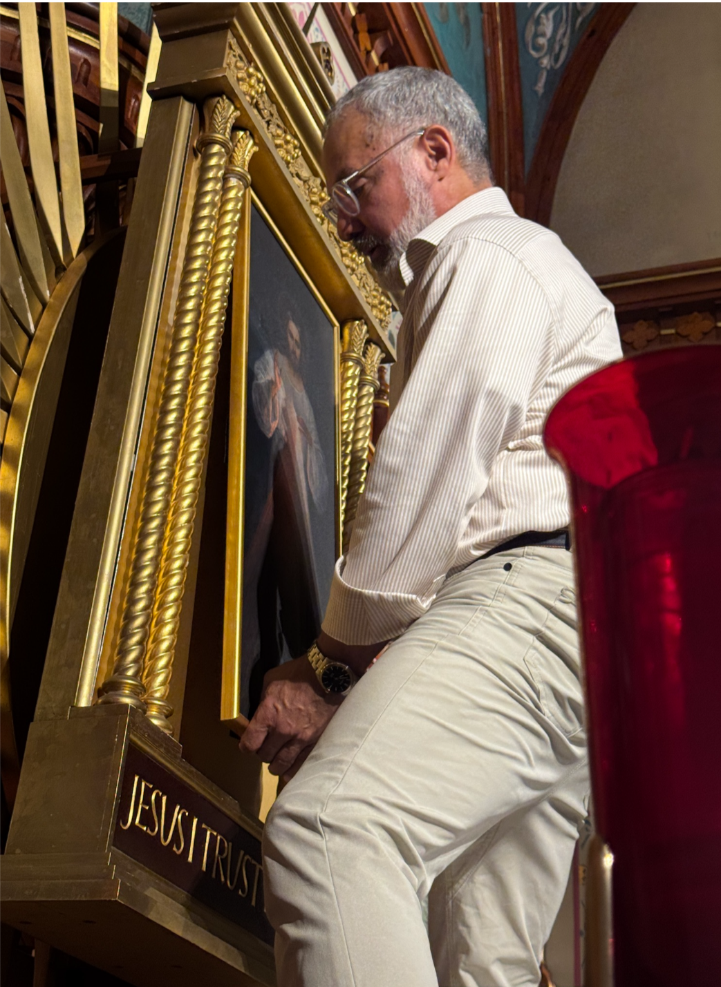 Installation at the National Shrine of Divine Mercy in Stockbridge, MA