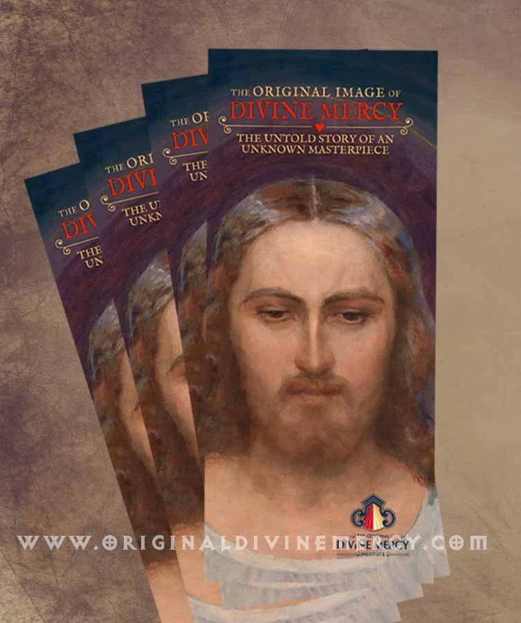 Tri-Fold Pamphlet on The Original Image of Divine Mercy